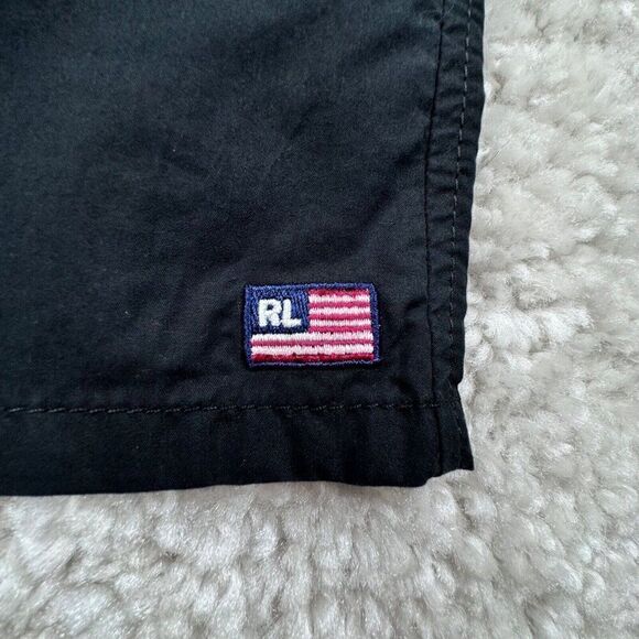 Polo Jeans Co Ralph Lauren Cotton Bungee Exaggerated Bootcut Pant Black VINTAGE - Picture 5 of 11